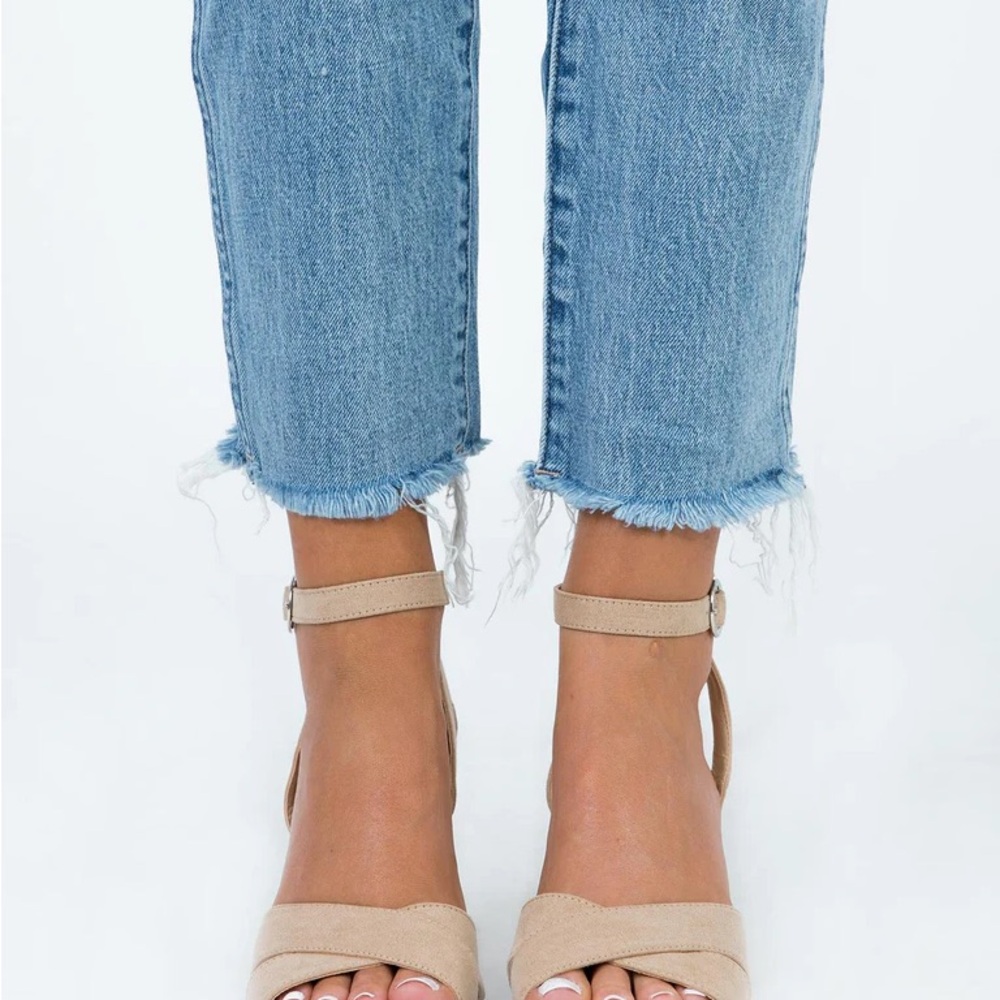 Princess Polly - THERAPY CAMELLIA HEELS CASHEW